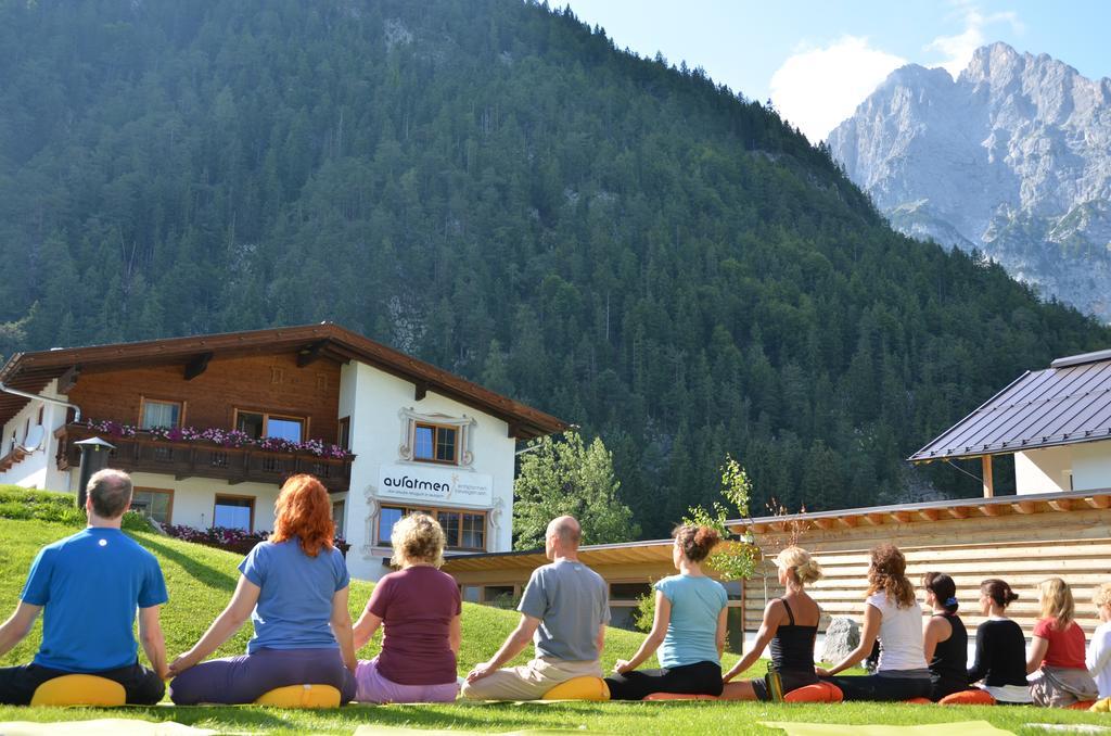 Aufatmen - Das Urlaubsrefugium Leutasch Bagian luar foto